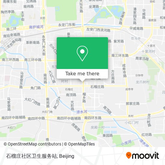 石榴庄社区卫生服务站 map