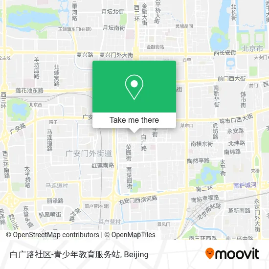 白广路社区-青少年教育服务站 map