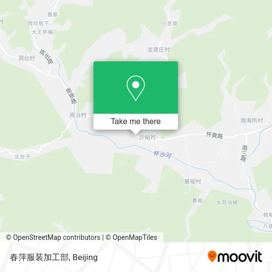 春萍服装加工部 map