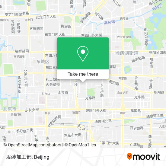 服装加工部 map