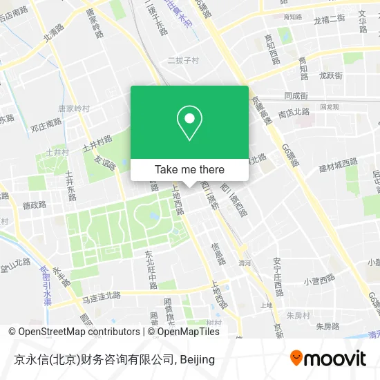 京永信(北京)财务咨询有限公司 map
