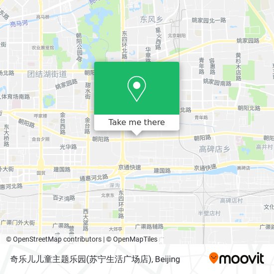 奇乐儿儿童主题乐园(苏宁生活广场店) map