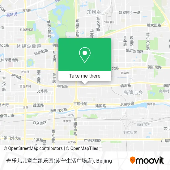 奇乐儿儿童主题乐园(苏宁生活广场店) map