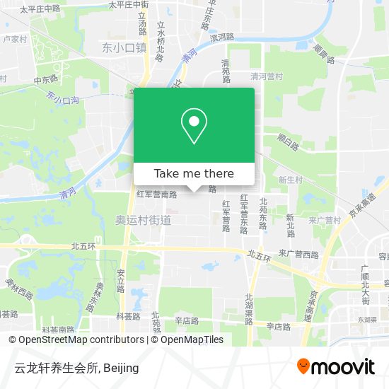 云龙轩养生会所 map