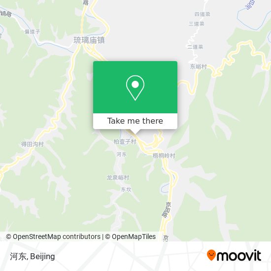河东 map