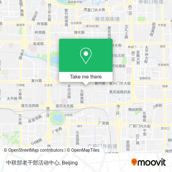 中联部老干部活动中心 map