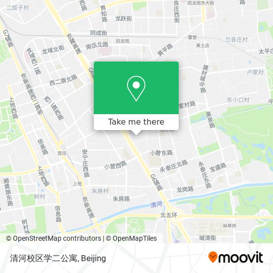 清河校区学二公寓 map