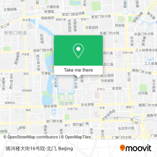 骑河楼大街16号院-北门 map