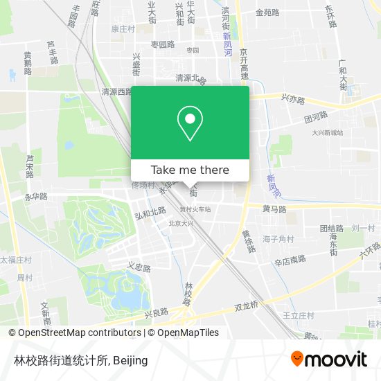 林校路街道统计所 map