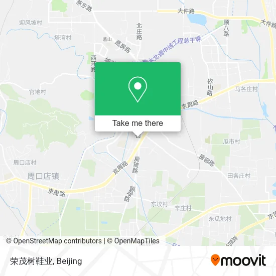 荣茂树鞋业 map