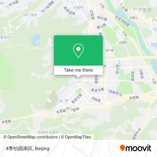 4季怡园南区 map
