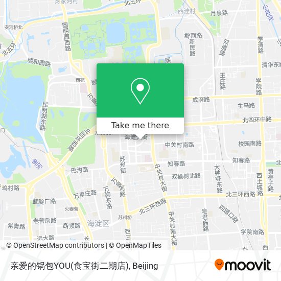 亲爱的锅包YOU(食宝街二期店) map