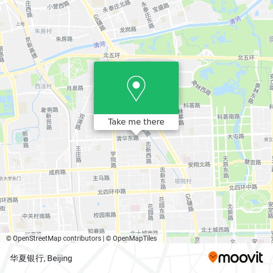 华夏银行 map