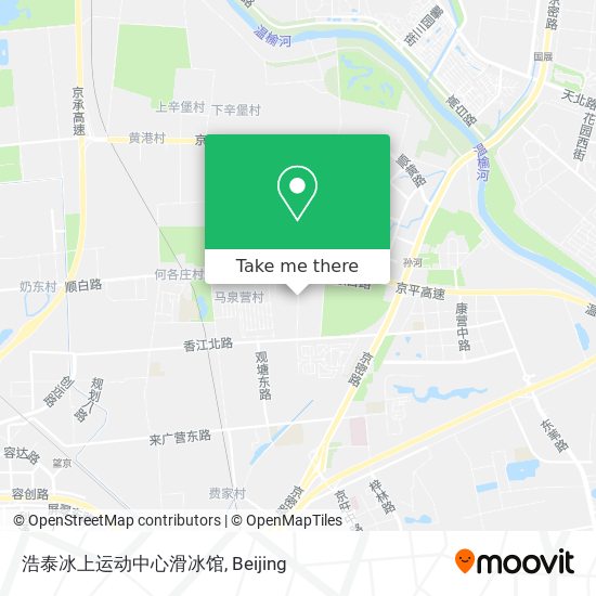 浩泰冰上运动中心滑冰馆 map