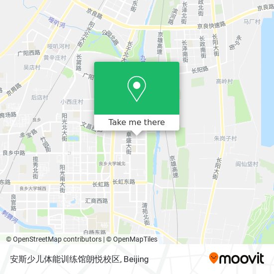 安斯少儿体能训练馆朗悦校区 map
