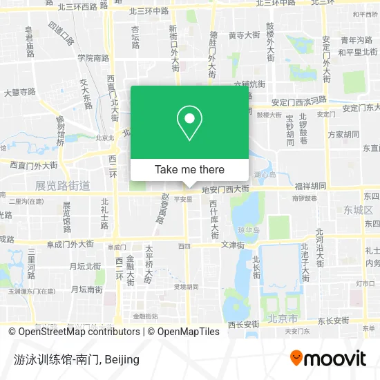 游泳训练馆-南门 map