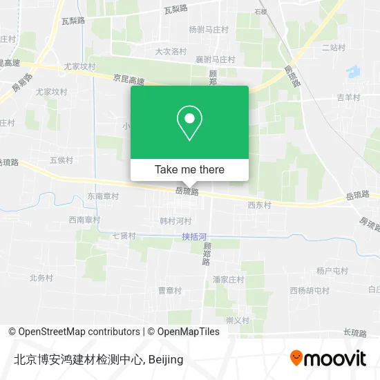 北京博安鸿建材检测中心 map