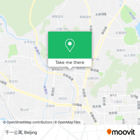 千一公寓 map