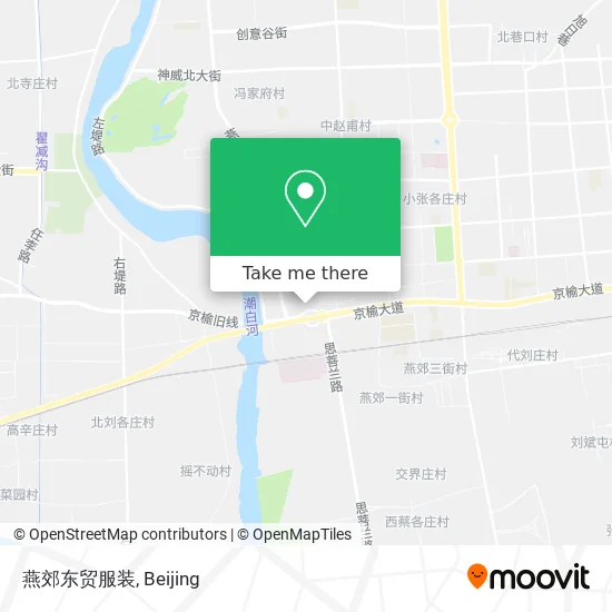 燕郊东贸服装 map