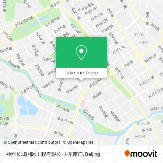 神州长城国际工程有限公司-东南门 map