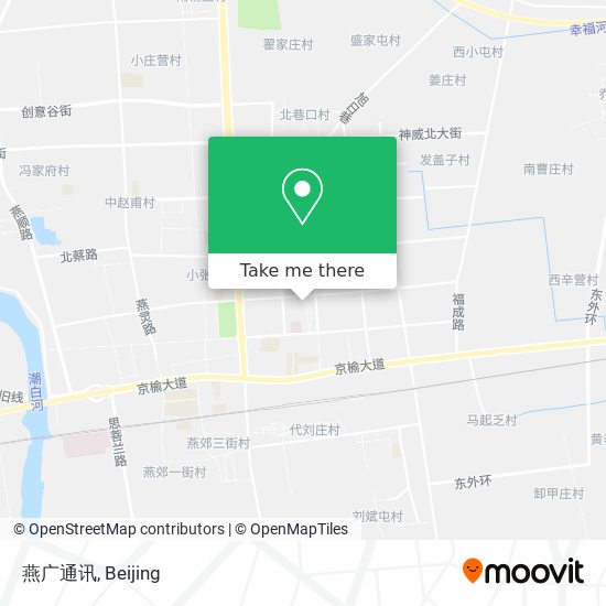 燕广通讯 map