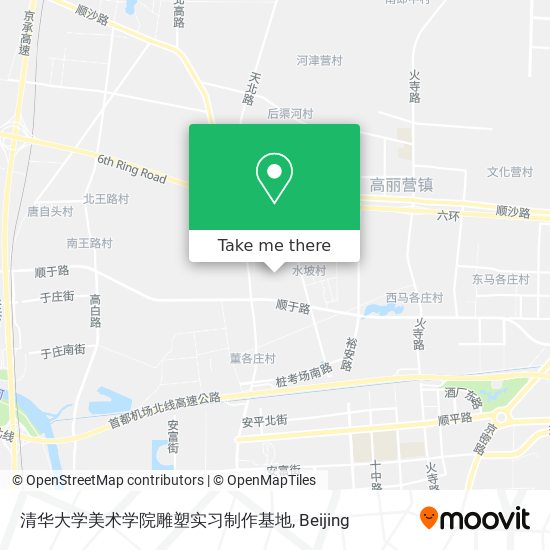 清华大学美术学院雕塑实习制作基地 map