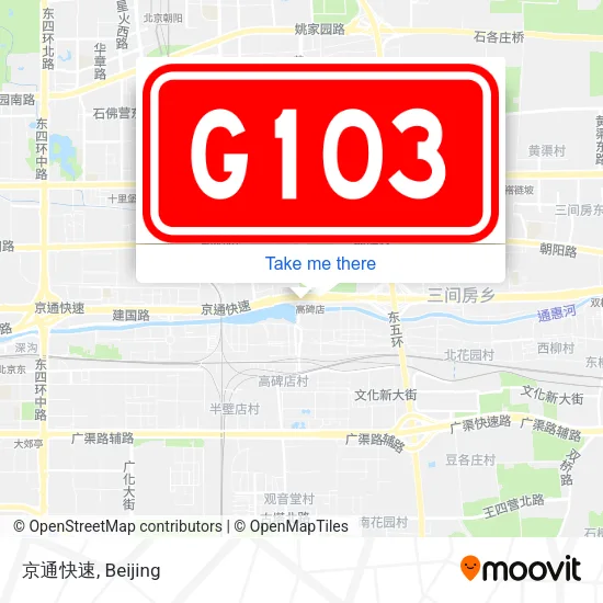 京通快速 map