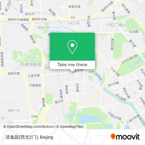 清逸园(西北2门) map