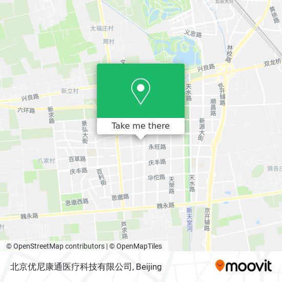 北京优尼康通医疗科技有限公司 map