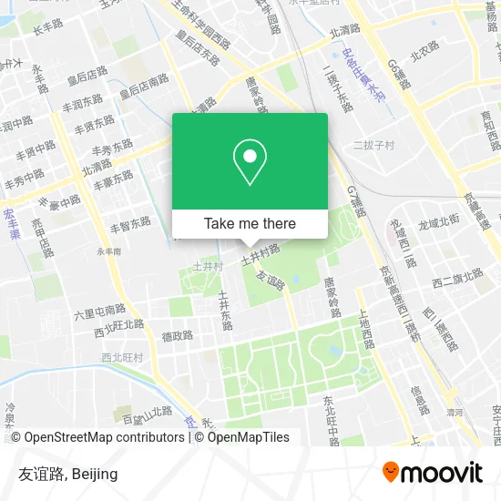 友谊路 map