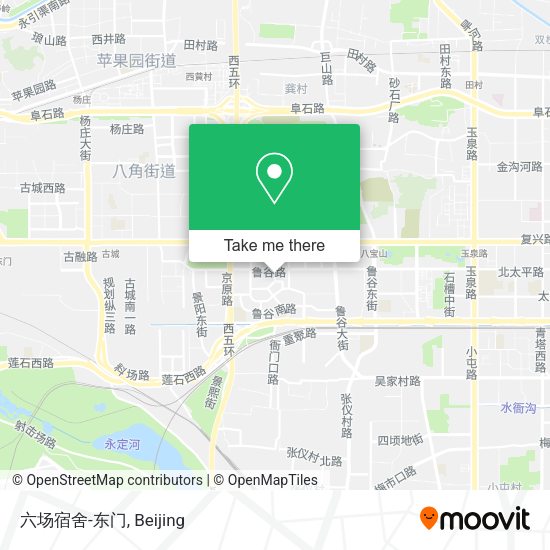六场宿舍-东门 map