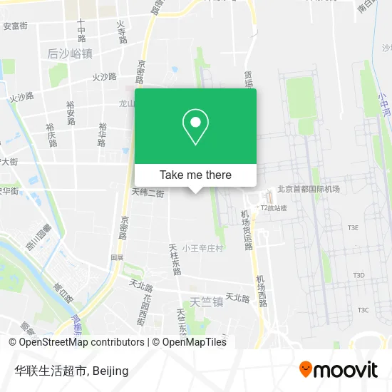 华联生活超市 map