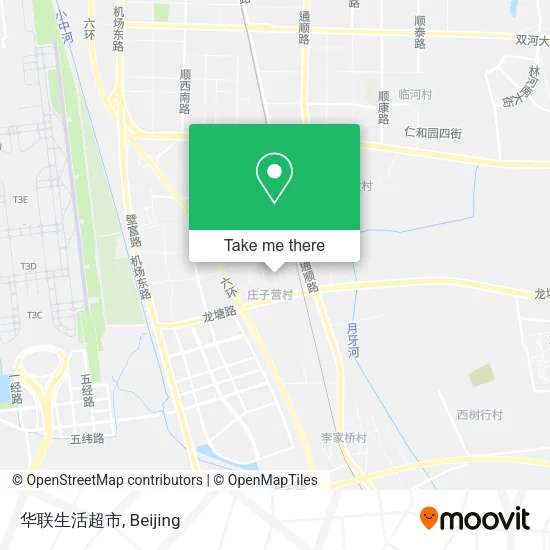华联生活超市 map