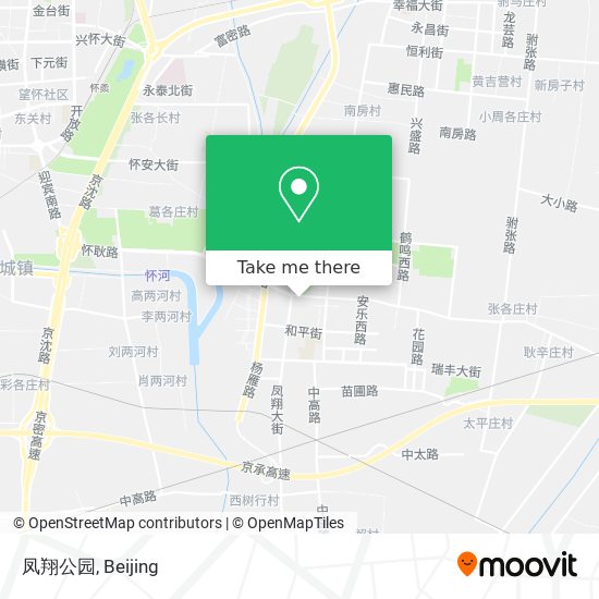 凤翔公园 map
