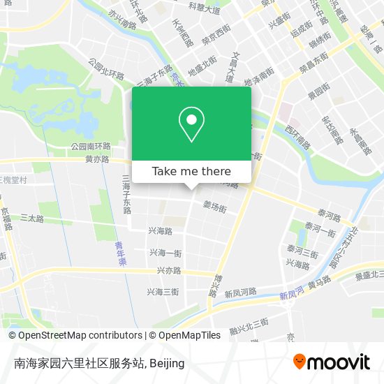 南海家园六里社区服务站 map