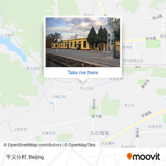 平义分村 map
