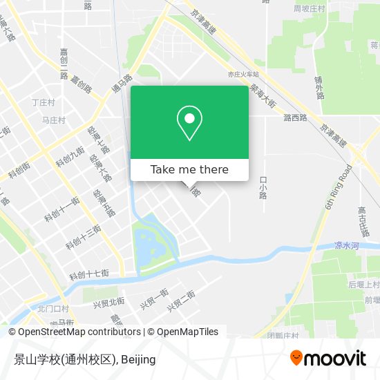景山学校(通州校区) map
