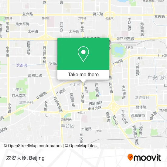 农资大厦 map