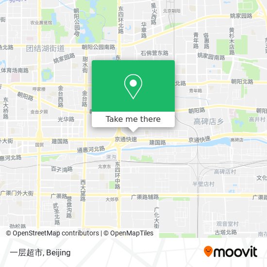 一层超市 map