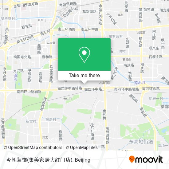 今朝装饰(集美家居大红门店) map