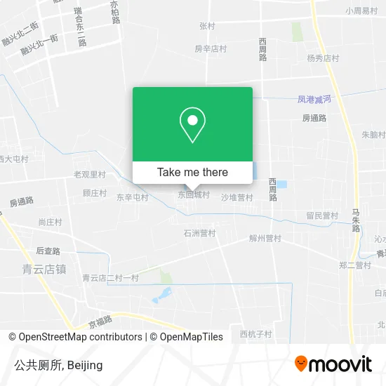 公共厕所 map
