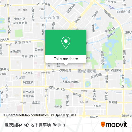 世茂国际中心-地下停车场 map