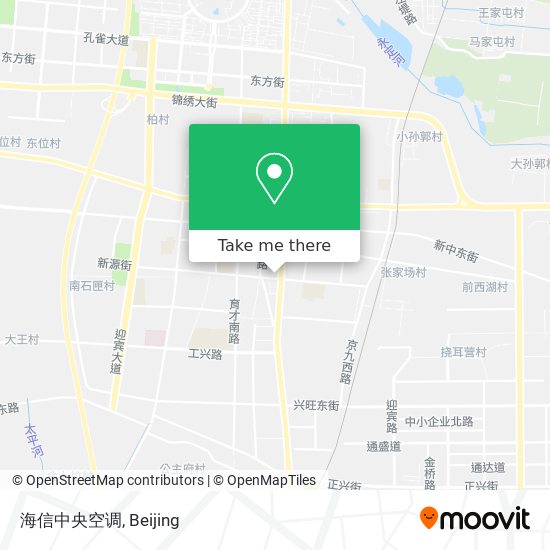 海信中央空调 map