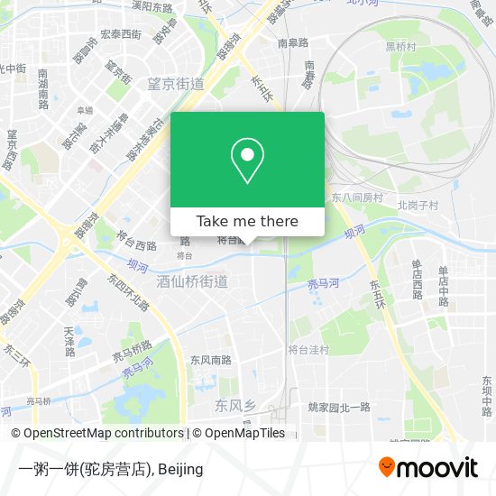 一粥一饼(驼房营店) map
