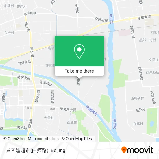 景客隆超市(白师路) map