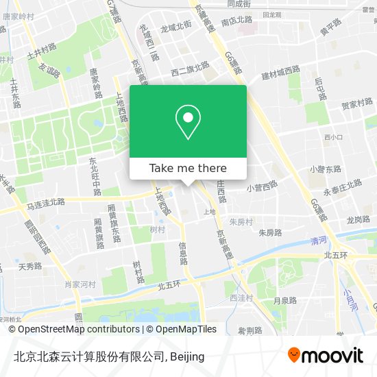 北京北森云计算股份有限公司 map