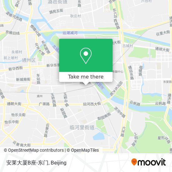 安莱大厦B座-东门 map