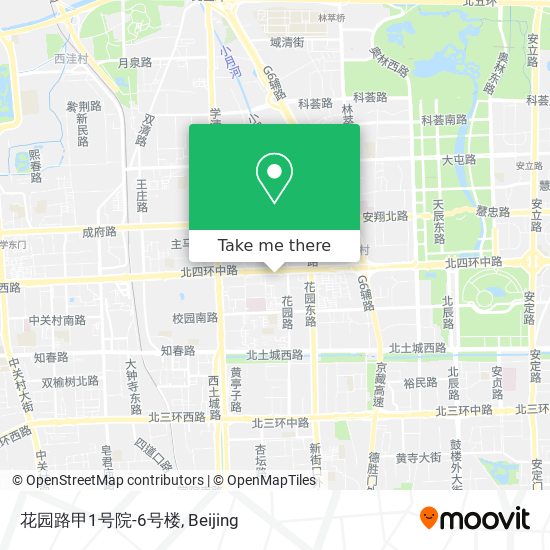 花园路甲1号院-6号楼 map