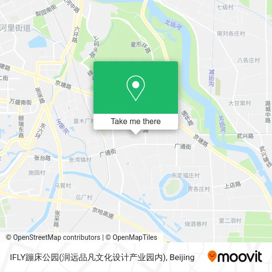 IFLY蹦床公园(润远品凡文化设计产业园内) map
