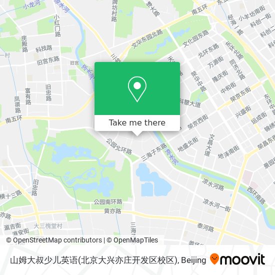 山姆大叔少儿英语(北京大兴亦庄开发区校区) map